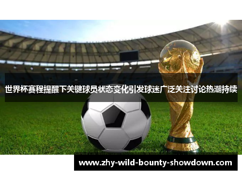 世界杯赛程提醒下关键球员状态变化引发球迷广泛关注讨论热潮持续